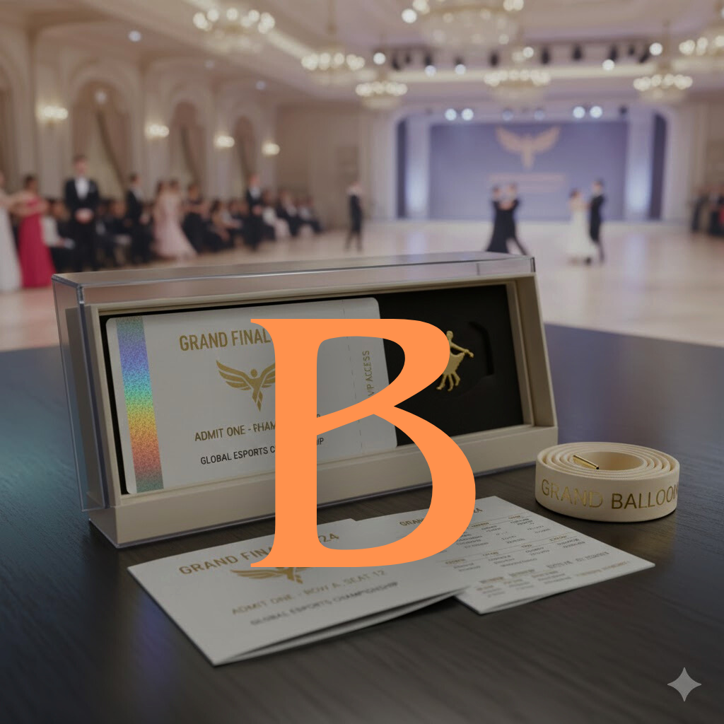 東部日本選手権チケット　B席